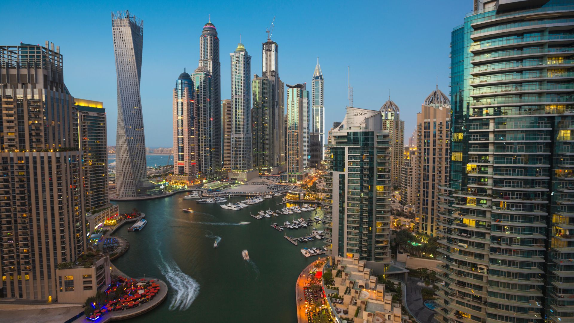 Dubai Marina Skyline
